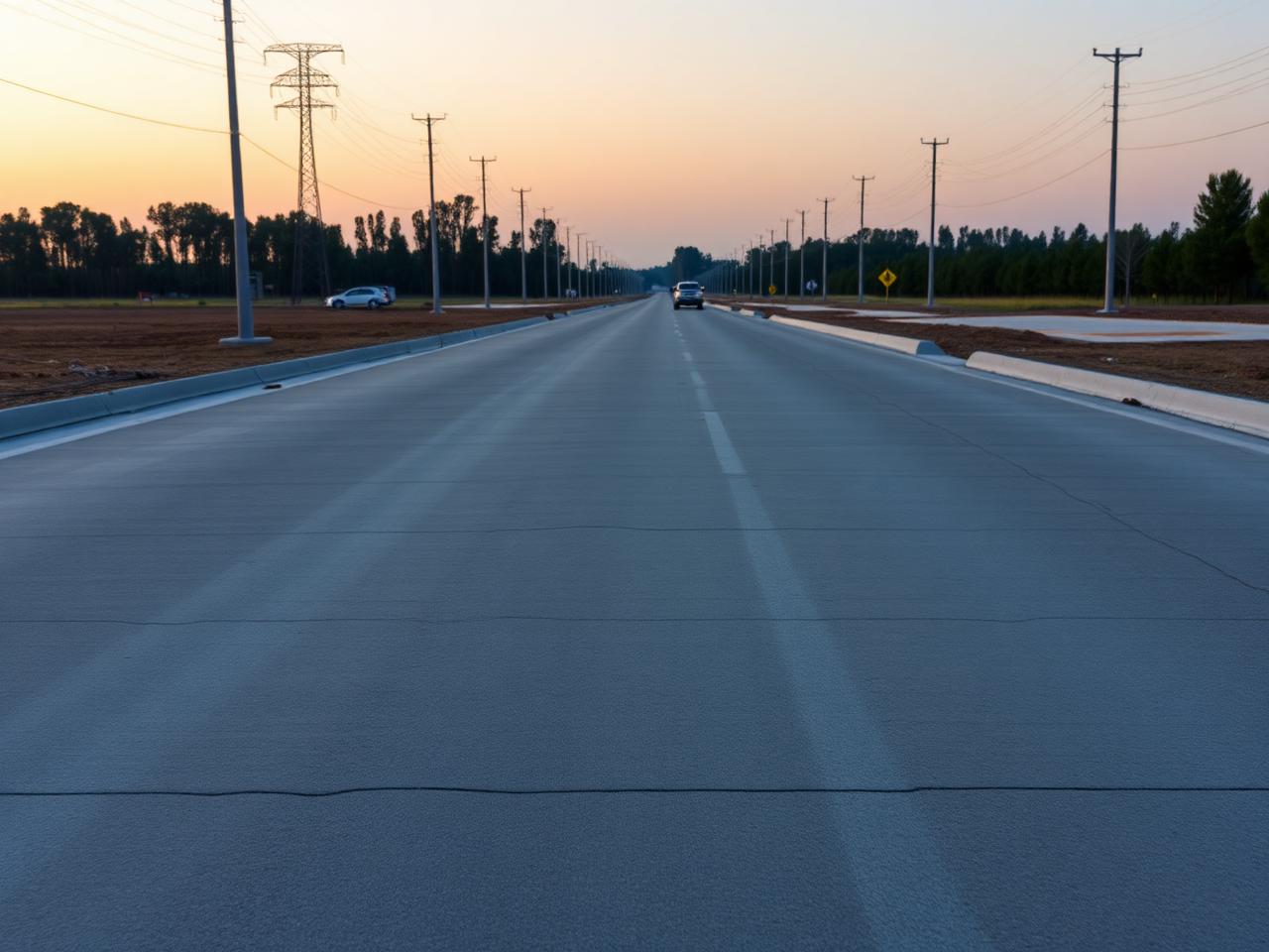 Roadways & curbs
